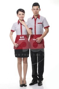 Đồng phục Lễ tân - Phục vụ MS24